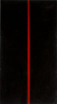 213. Albert Contreras, "Metaphysical red and black No. 376 - Hommage to Truth".