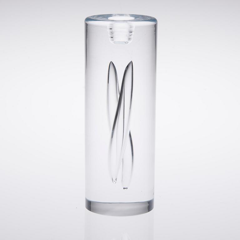 LJUSSTAKE, glas, "Janus", signerad Timo Sarpneva, Iittala 1993 5/5000.