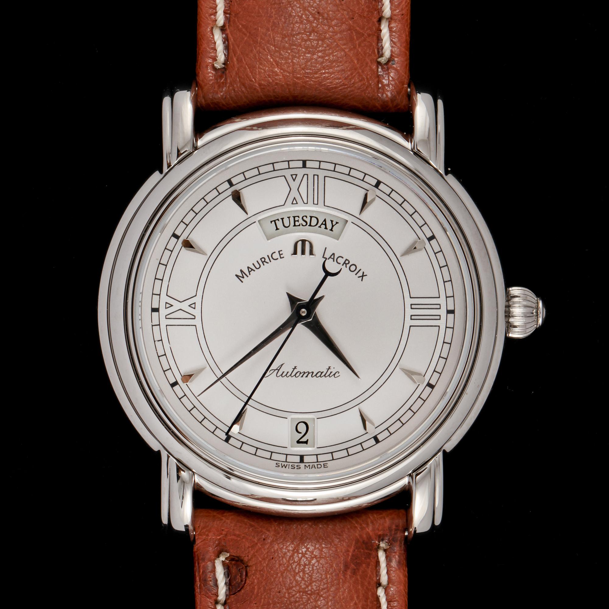 ARMBANDSUR, stål, Maurice Lacroix, 2000-tal.