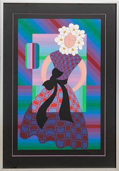 Victor Vasarely, "Flower Girl".