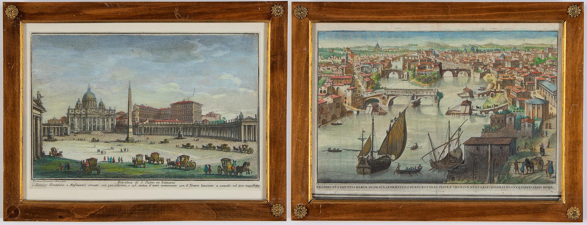 Enfravings, 2 19th Cenrury with period frames.