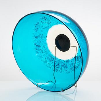 Tapio Wirkkala, skål, glas, signerad Venini italia TW.