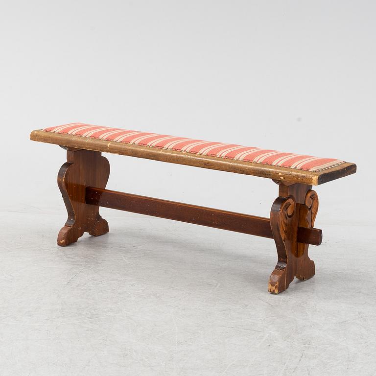 Bänk, 1900-talets början.