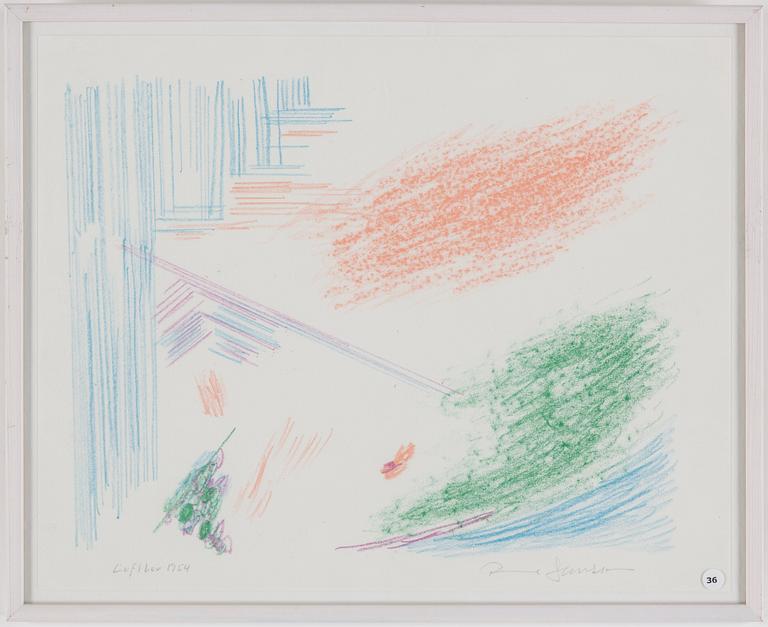 RUNE JANSSON, Lithographs in colour, 3, signed.