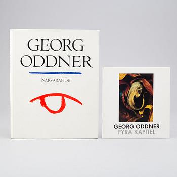 Georg Oddner, bok "Närvarande" samt 1 katalog.