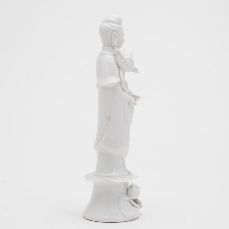 GUANYIN, blanc de chine, Kina, 1900-tal.