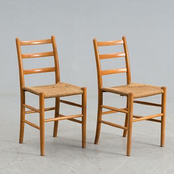 STOLAR, 2 st. "1.st. chair for Novo" Arne Jacobsen.