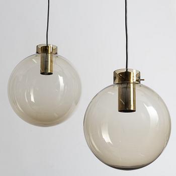 Jonas Hidle, taklampa, modell 7503-3, Høvik Lys, Norge, 1900-talets andra hälft.