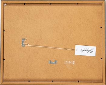 Marc Chagall, "L"Ane et le chien", ur Les fables de la Fontaine.