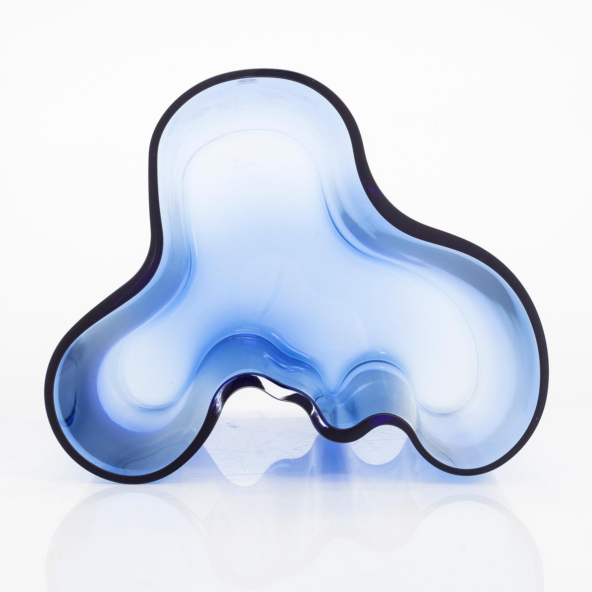 Alvar Aalto, maljakko, malli 3030, signeerattu Alvar Aalto Iittala.