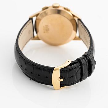 Retiva, chronograph, wristwatch, 36 mm.