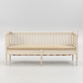 Soffa, 1800-talets senare del. Gustaviansk stil.