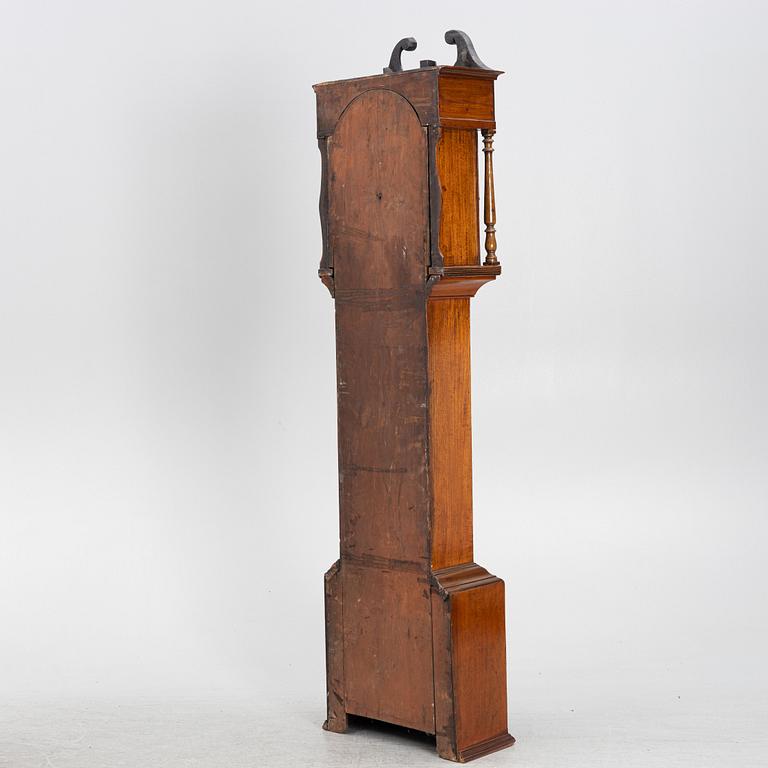 Floor clock, Crickhowell, the dial marked Dan Williams, Crickhowell, first half of the 19th century.