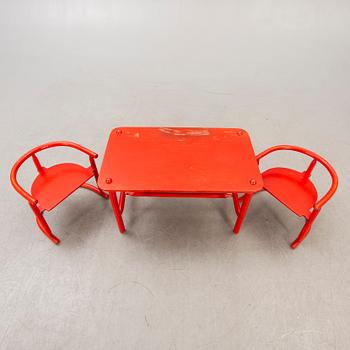 Karin Mobring, barnmöbel, 3 dlr "Anna" för IKEA 1966.