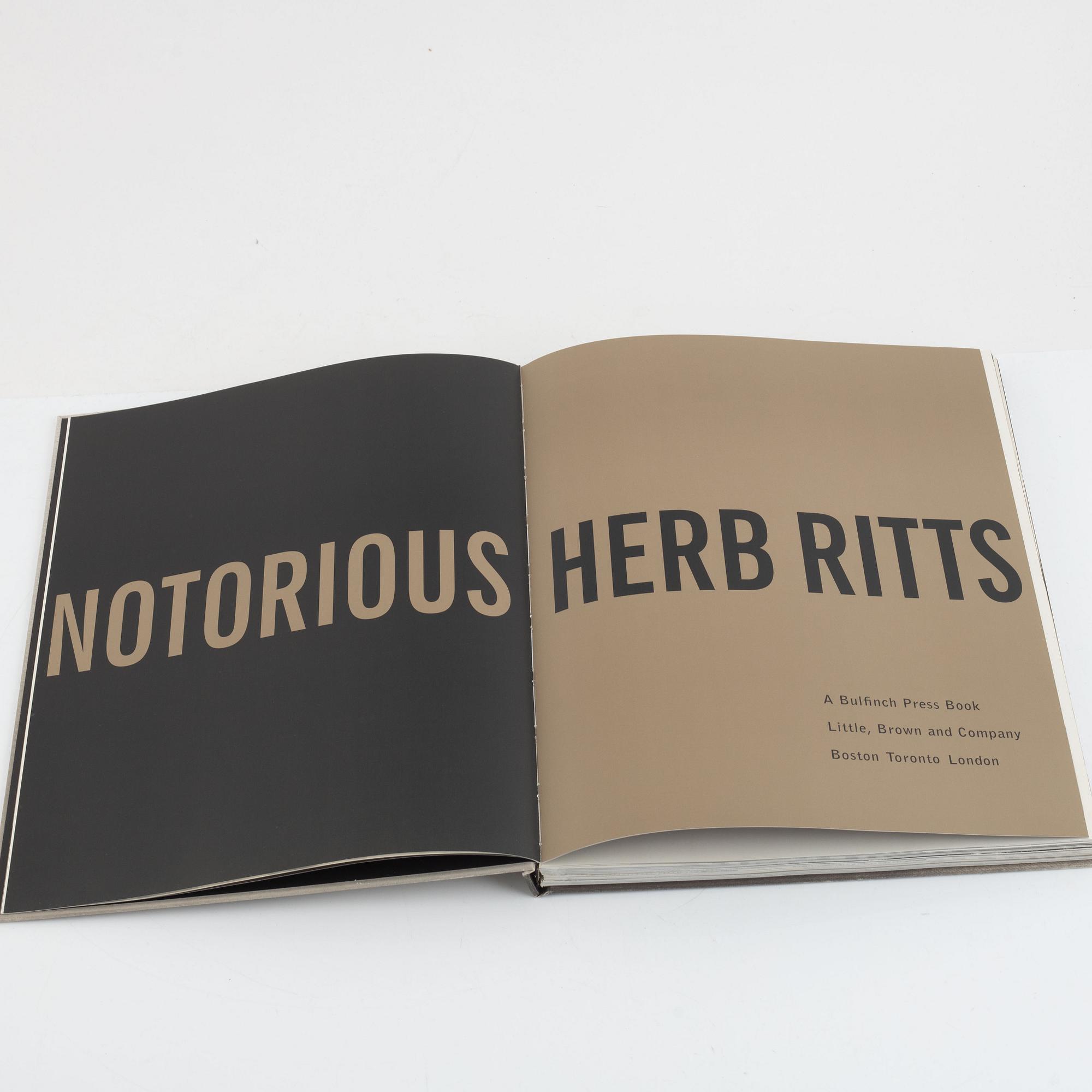 Herb Ritts, photo books, three volumes.