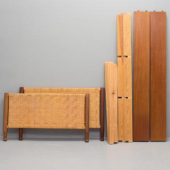 JOSEF FRANK, a model 520 mahogany and rattan bed from Svenskt Tenn.