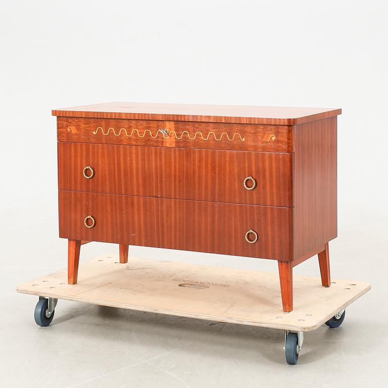 Mid-20th century bureau, Swedish Modern.