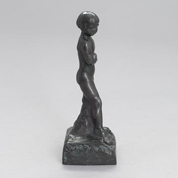 Hjalmar Stenholm, a bronze sculpture, signed and dated 1935.