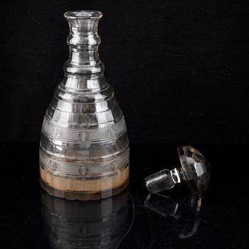 GERDA STRÖMBERG, a part 'Hörningsholm', glass service, Strömbergshyttan, first half of the 20th century (48 pieces).