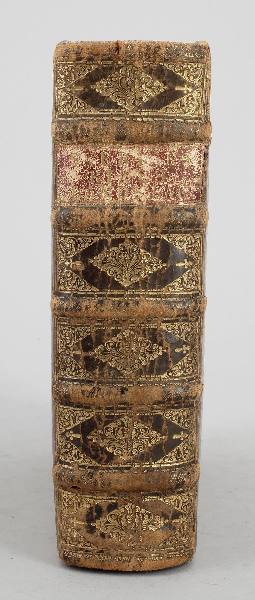 LAGBOK, "Swerikes Rijkes Lands-Lag...", Stockholm 1726.