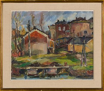 Eero Snellman, Village Landscape.