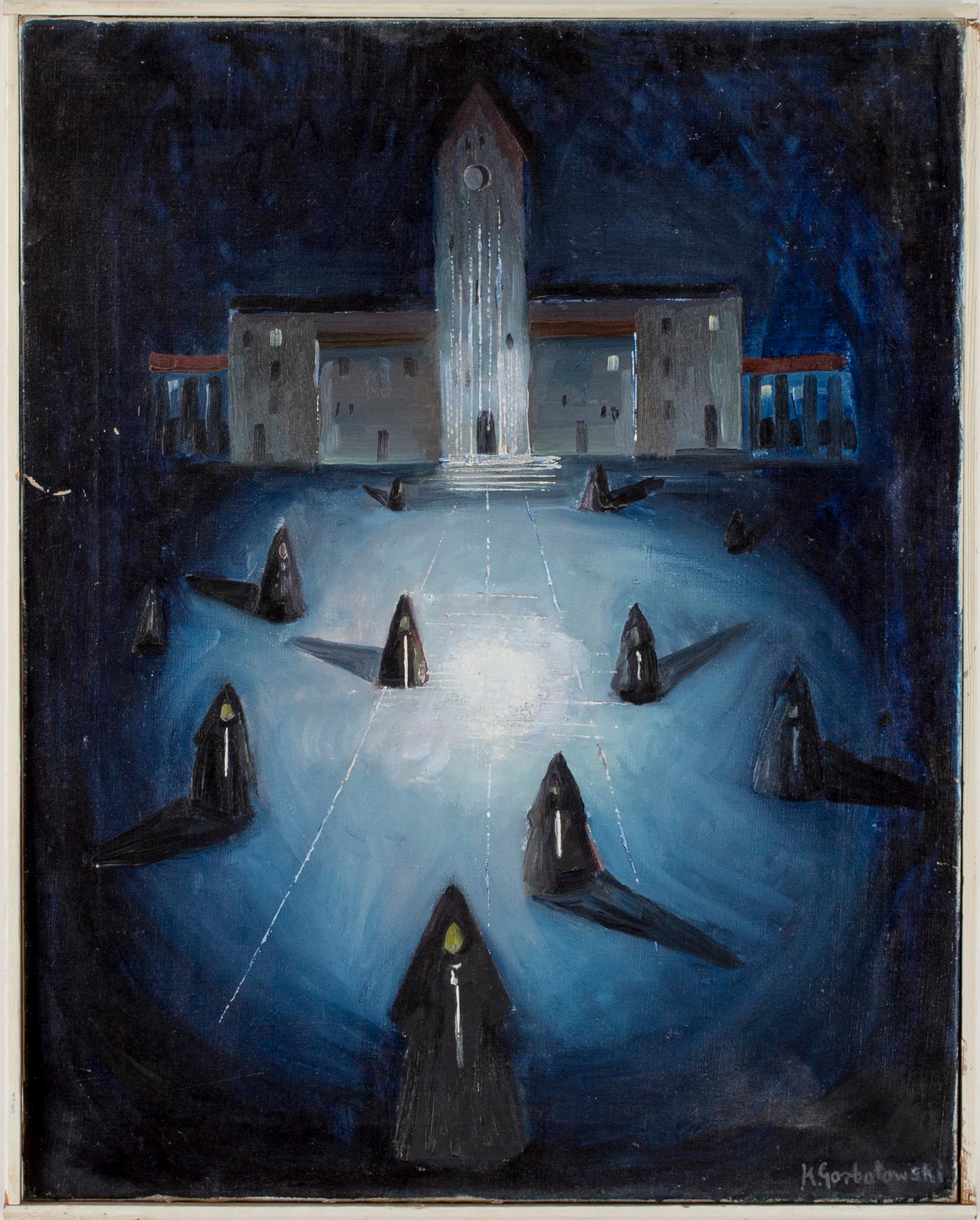 KONSTANTY GORBATOWSKI, olja på duk, signerad.