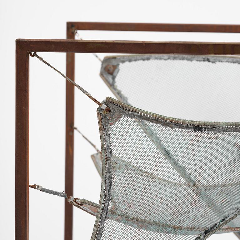 Sigurdur Gustafsson, a "Wind" easy chair/sculpture, ed. HC 4/5, Källemo, Värnamo, post 2003.