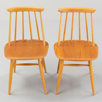 Ilmari Tapiovaara, stolar, 7 st "Fanett", Edsbyverken.