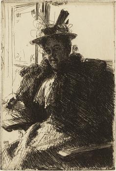 Anders Zorn, "Mrs. Armour".