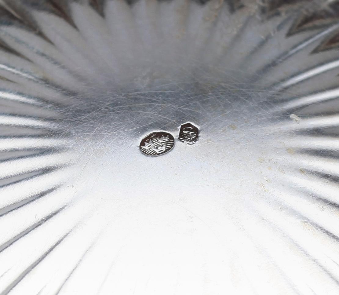 SKÅL PÅ FOT, silver, Sigvard Bernadotte, Georg Jensen, Danmark.
