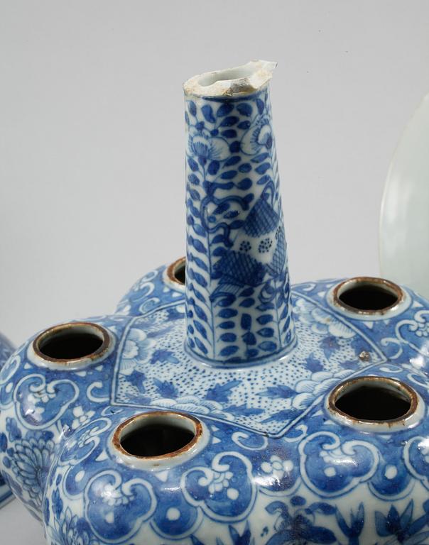 PARTI PORSLIN, 8 delar, Kina, 1700-tal och 1800-tal.