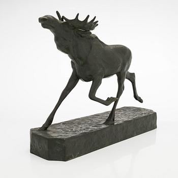 Eric Elenius, Springande älgtjur.