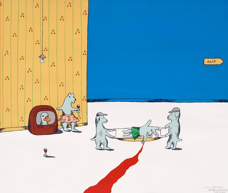 Marie-Louise Ekman, "Mother - Father", "Good", "Exit".