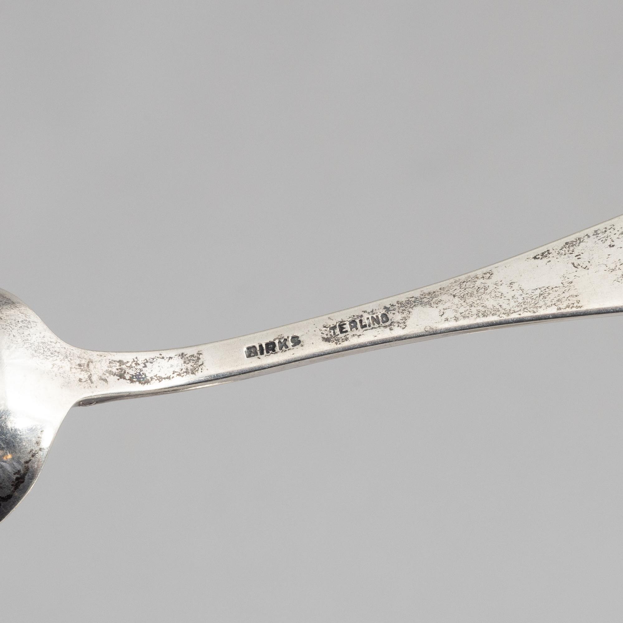 Souvenir spoons, 16 pcs, sterling silver, North America, circa first half/mid 20th Century.