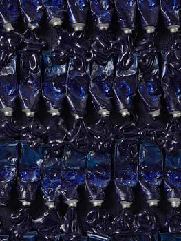 Arman (Armand Pierre Fernandez), "Monochrome Accumulation no. 3003".