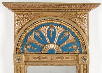 SPEGEL, empire, Carl Petter Sandberg, Stockholm verksam 1787-1818.