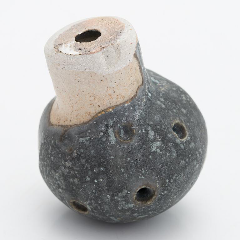 Urmas Puhkan, a ceramic sculpture, signed.