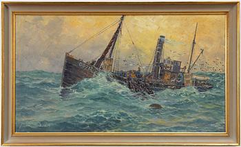 Alfred Collin, Fishing boat.