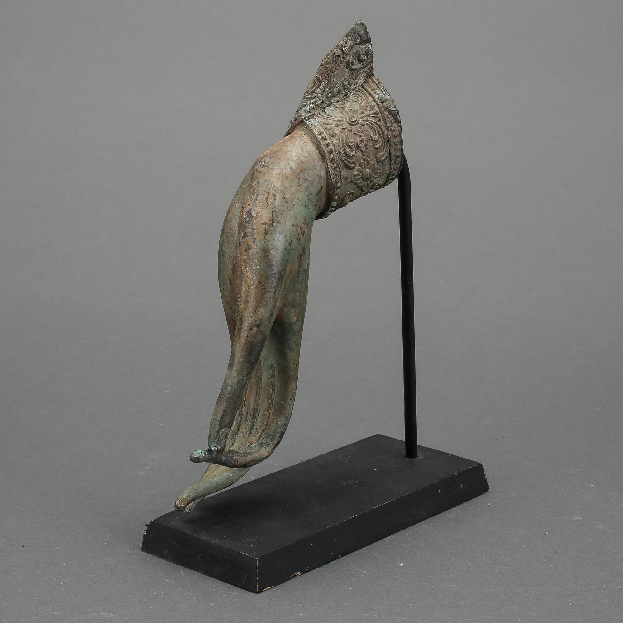 SKULPTUR, brons, Thailand, troligen omkring 1900.