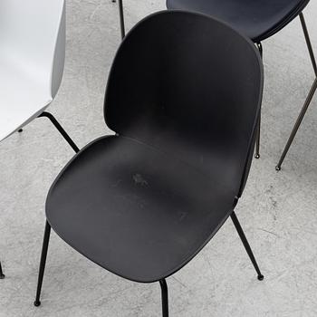 GamFratesi, six 'Beetle' chairs, Gubi, Denmark.