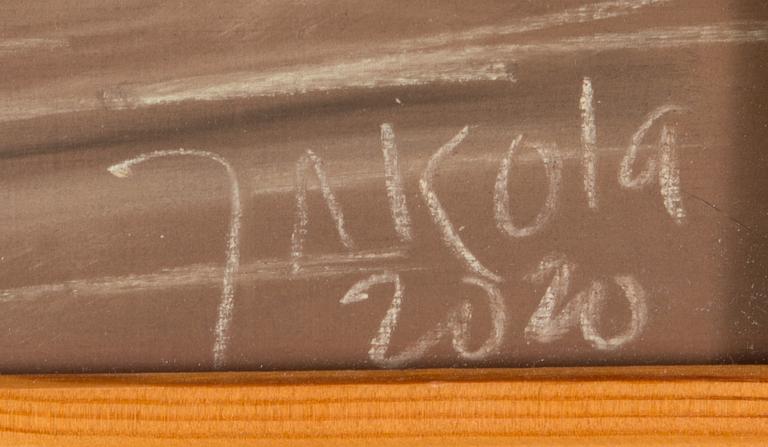 Timo Jakola, pastel, signed and dated 2020.
