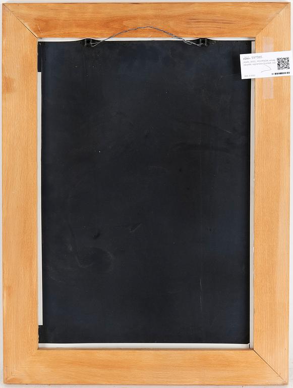 KARL AXEL PEHRSON, emalj på plåt, signerad i trycket.