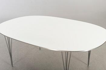 BRUNO MATHSSON / PIET HEIN, a danish "Superellips" dining table for Fritz Hansen. 1987.