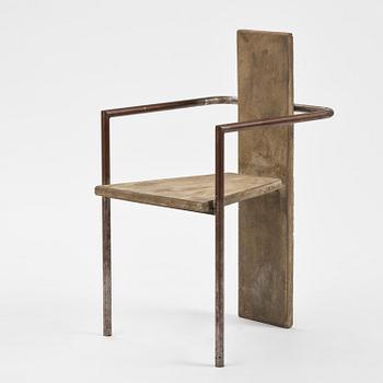 Jonas Bohlin, karmstol, "Concrete", provex, Källemo, Värnamo, efter 1981.