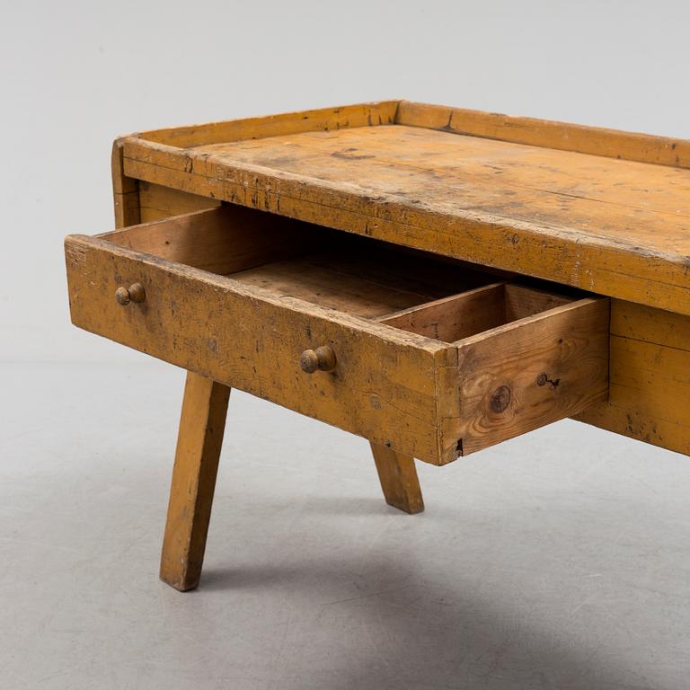 a cobblers table from the 19th century.