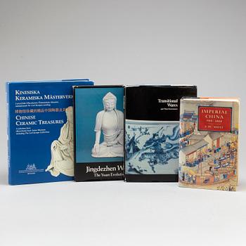 Four books about Chinese porcelain.