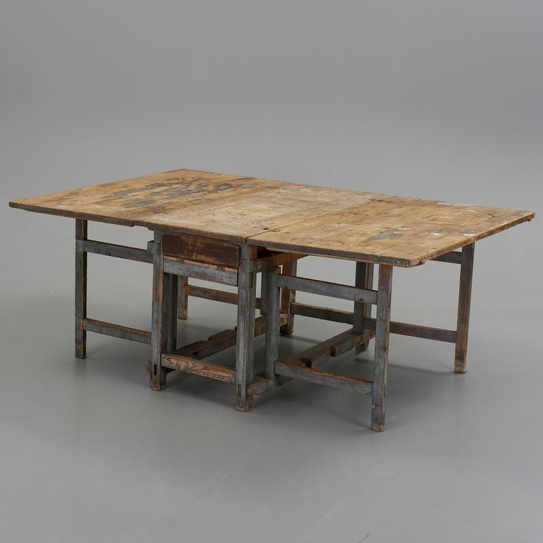 SLAGBORD, gustaviansk, 1700/1800-tal.