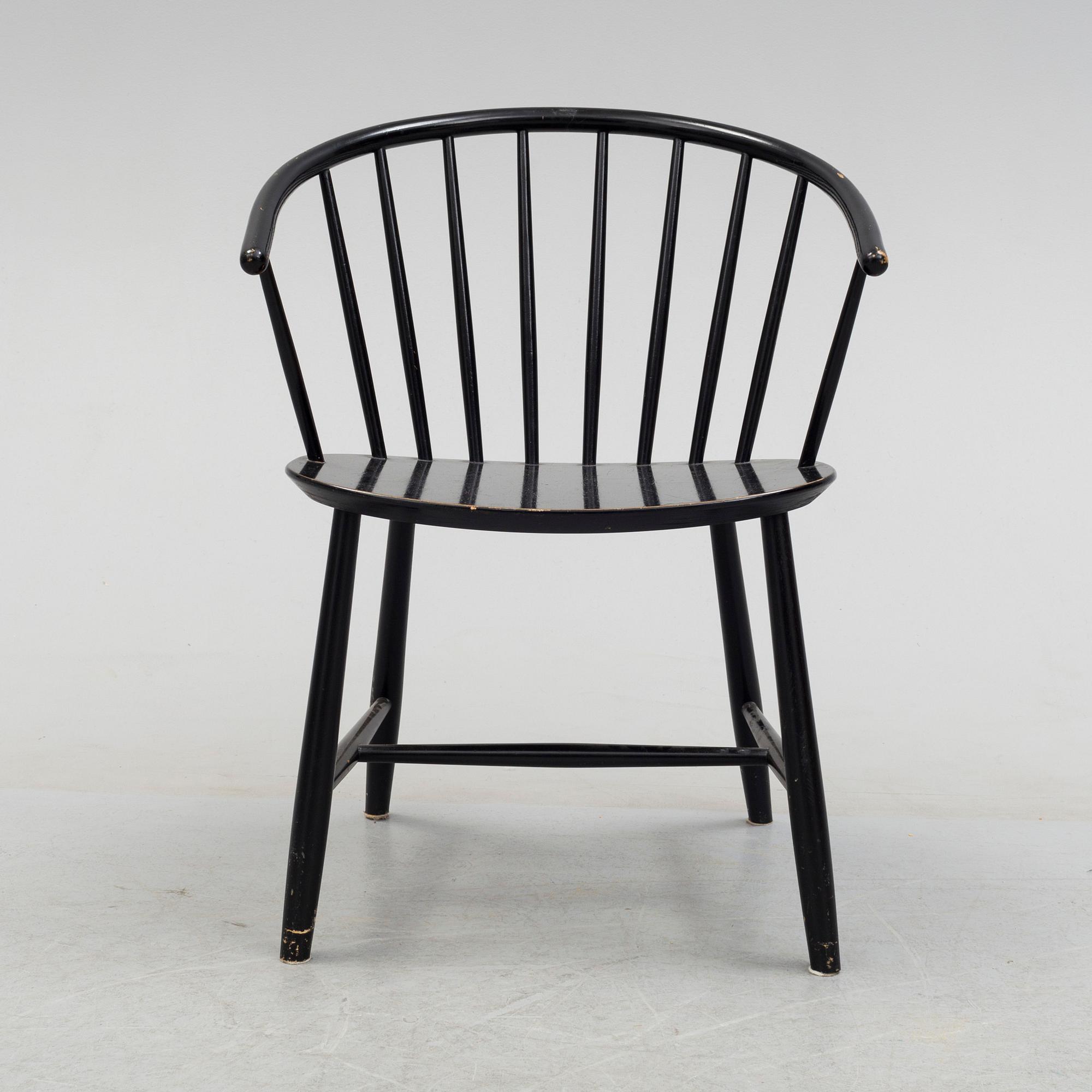 EJVIND A. JOHANSSON, armchair, "J64", FDB Möbler, Denmark.
