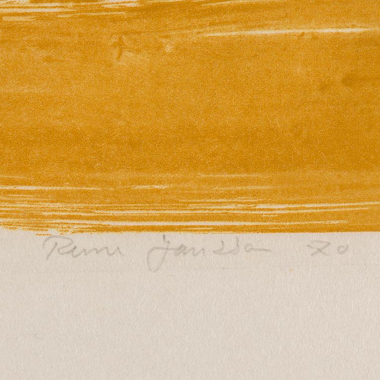 RUNE JANSSON, mixed media, signed and dated -70.