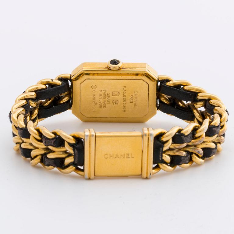 CHANEL, watch, golden plaque stainless steel, 20x25 mm.